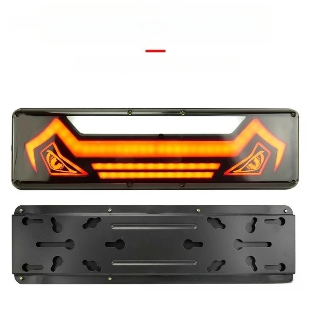 

Eye LED Truck Tail Lights High Brightness 12V-24V Waterproof Flowing Brake Turn Signal Brake Stop Light Lamp RV Truck Tail Lamp