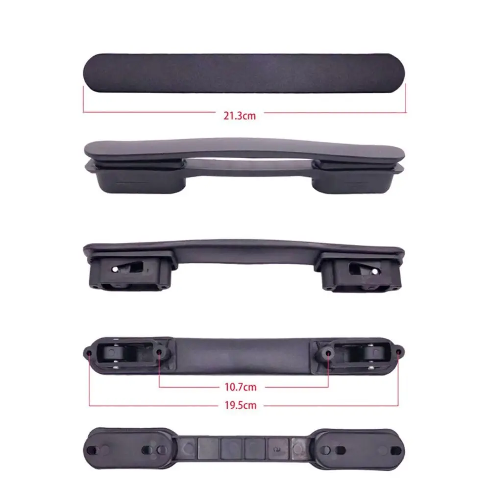 Luggage Handle Handle Grip Trolley Handle Suitcase Handle Bag Handle Replacement Universal Travel Black Luggage Bag Accessories