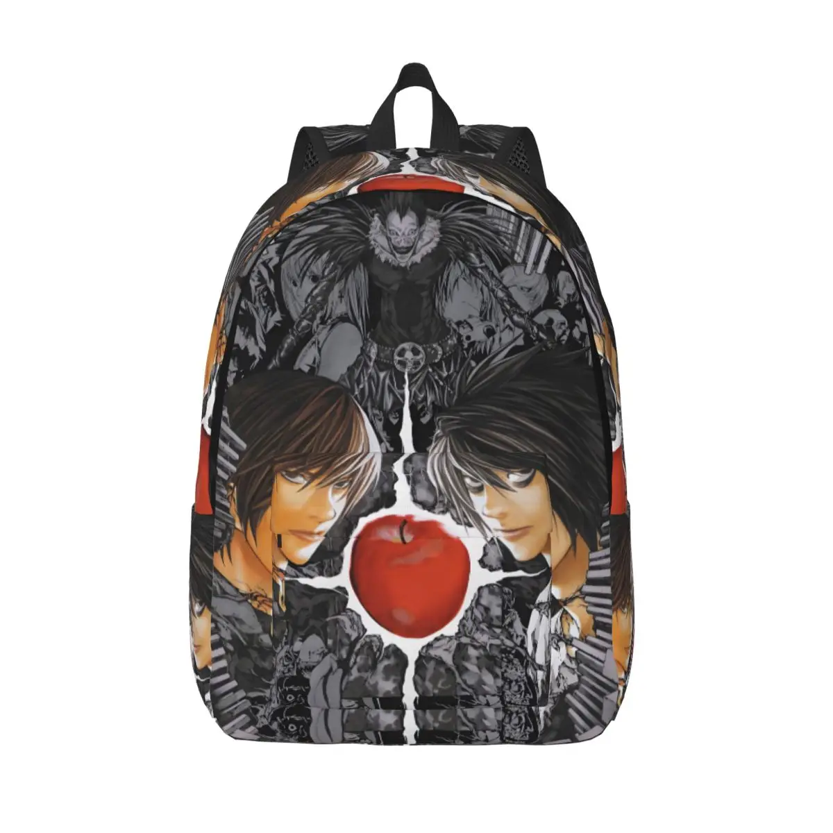 

Custom Harajuku D-Deathes N-Notes Animes Canvas Backpacks Men Women Basic Bookbag for School College Gothic Bags