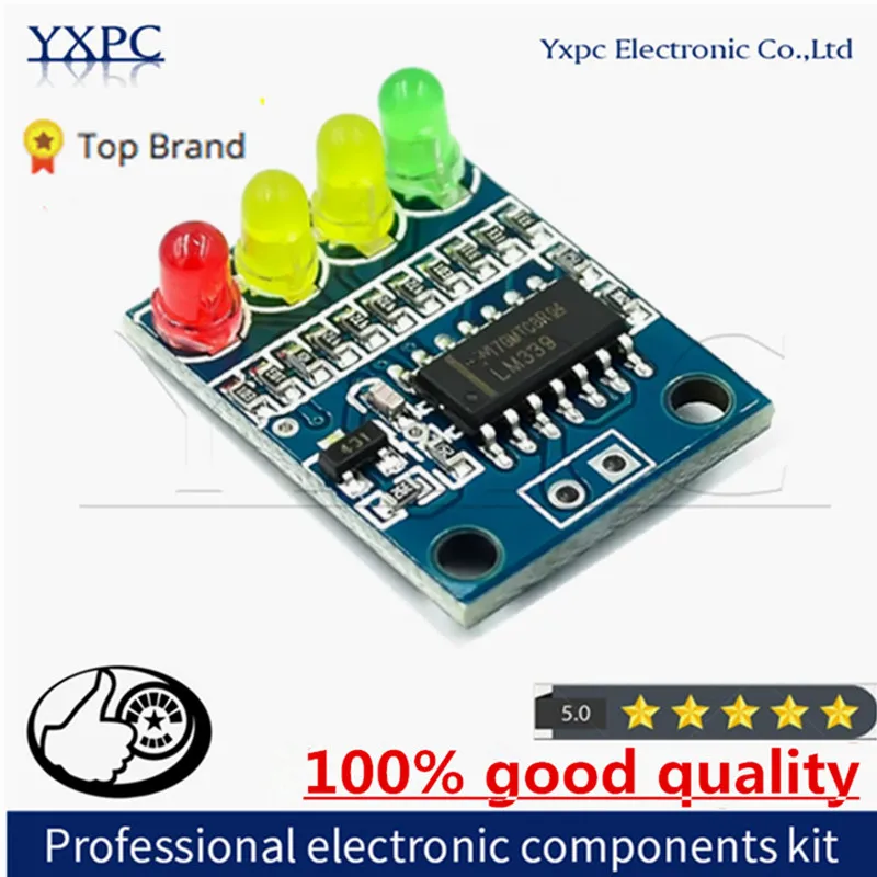 12V Electric Quantity 4 Power Indicator Battery Detection Module For Arduino