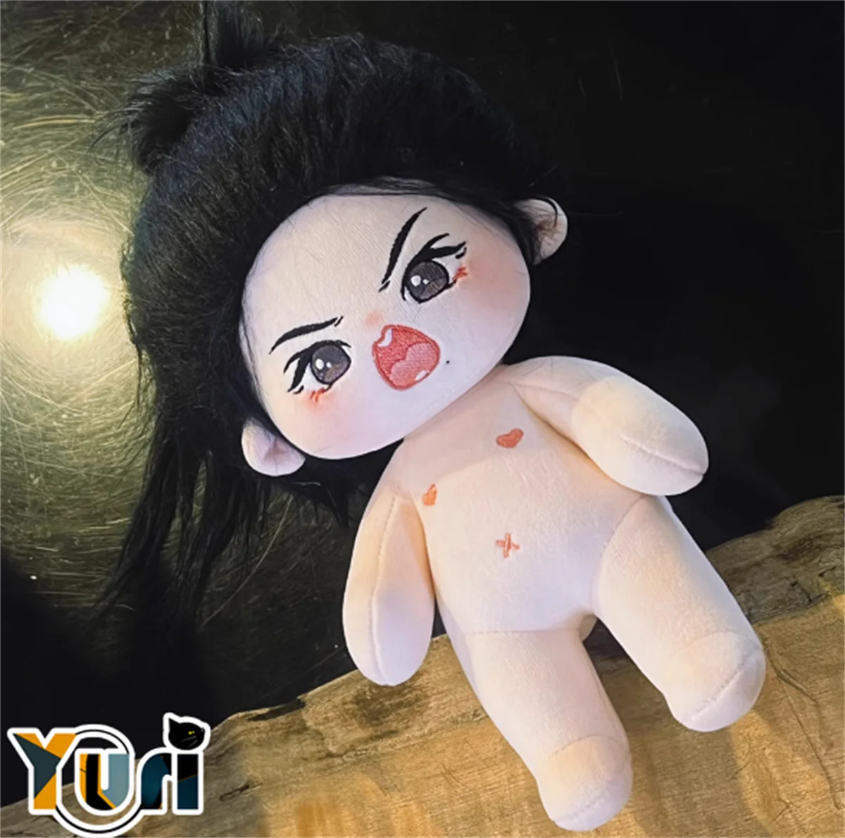 Yuri Xiao Zhan Idol 2025 Film La Leggenda degli Eroi Condor Guo Jing 20 cm Peluche Bambola Con Scheletro Giocattoli Carino Cosplay Fan Regalo