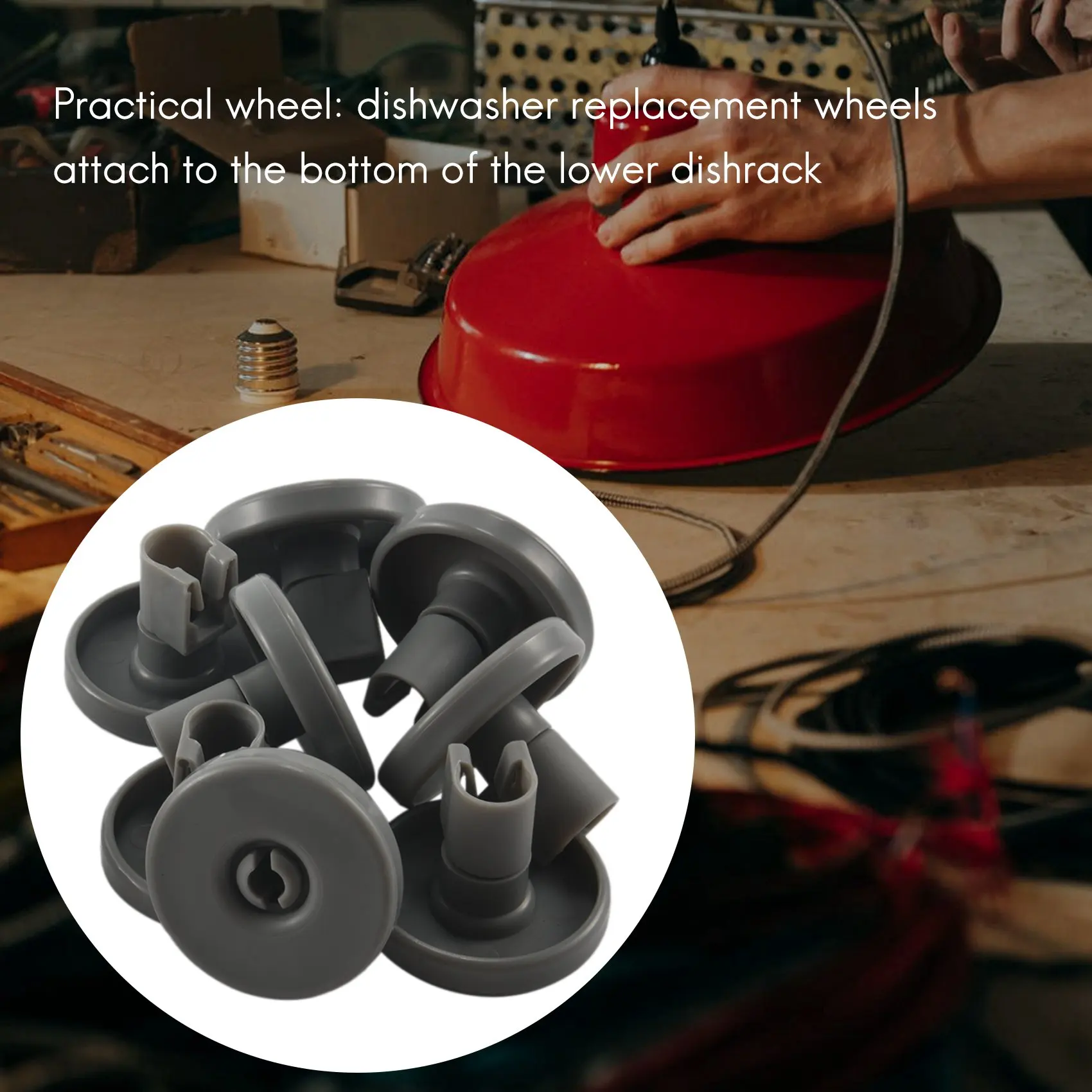 ABRG 16, колеса для посудомоечной машины, колеса для нижней корзины для колес для посудомоечной машины AEG Electrolux FAVORIT Zanussi