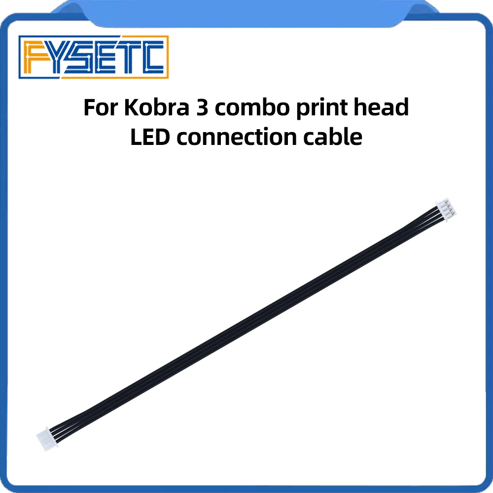 

For Anycubic Kobra 3 Combo Exturder LED Connector Cable High Quality 3D Printer Replacement Parts for Kobra 3