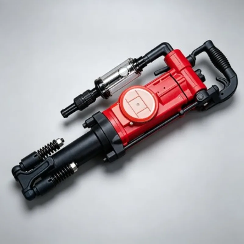 Handheld Air‑leg Pneumatic Rock Drill Portable Mining Tunnel Drilling Equipment Factory Supply Support OEM Customization
