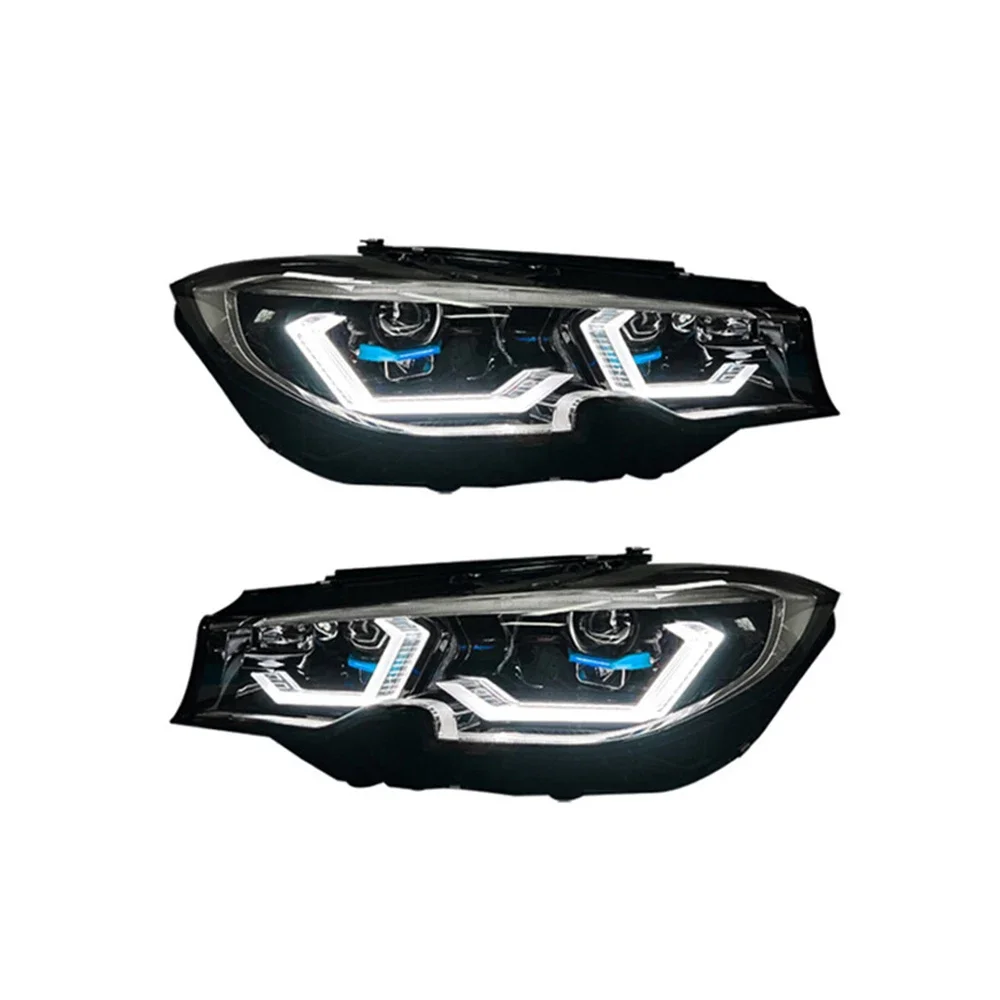 For BMW 3 Series G20 G28 Car New Led Headlight 2019-2022 Accessories Front Auxiliary DRL Turn Signal Light Assembly