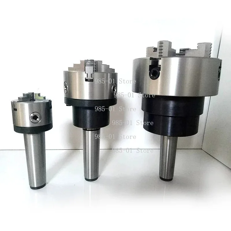 MT2 MT3 MT4 MT5 Taper Shank Flange, Rotary Type Lathe Chuck Adapter 3 Jaw 4 Jaw 80mm-200mm