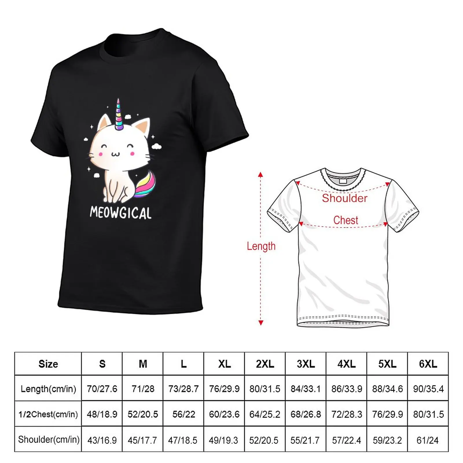 New Meowgical T-Shirt sports fan t-shirts tees mens t shirt