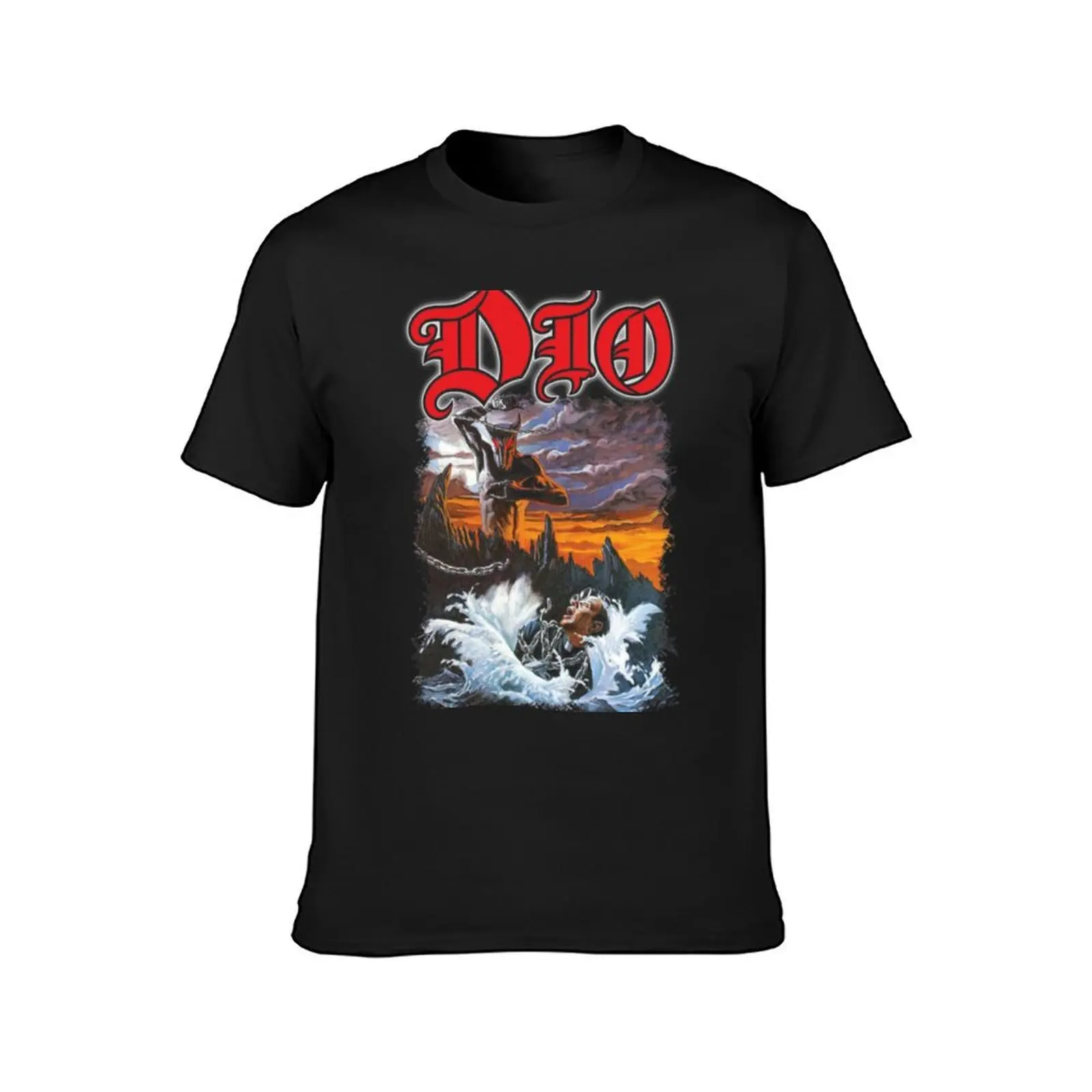 DIO BAND Stand Up And Shout T-Shirt for a boy quick drying Short sleeve tee men