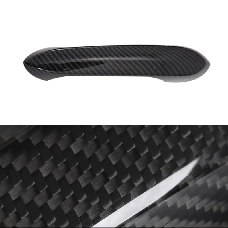 Car Exterior Door Handle Cover Bowl Sticker For BMW 3 Series X5 2019+ Styling Moulding Trim Carbon Fiber Printed