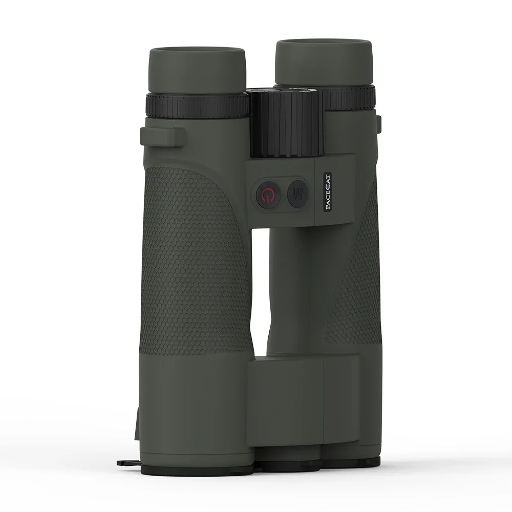 Pacecat Red Illuminate High Transmittance LCD Binocular Hunting Long Distance 10X42 LRF Binoculars