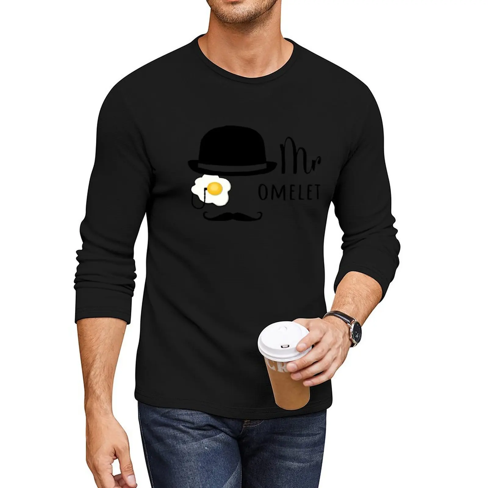 

Mr egg Long T-Shirt cute tops anime clothes quick-drying t-shirt custom t shirts T-shirt men