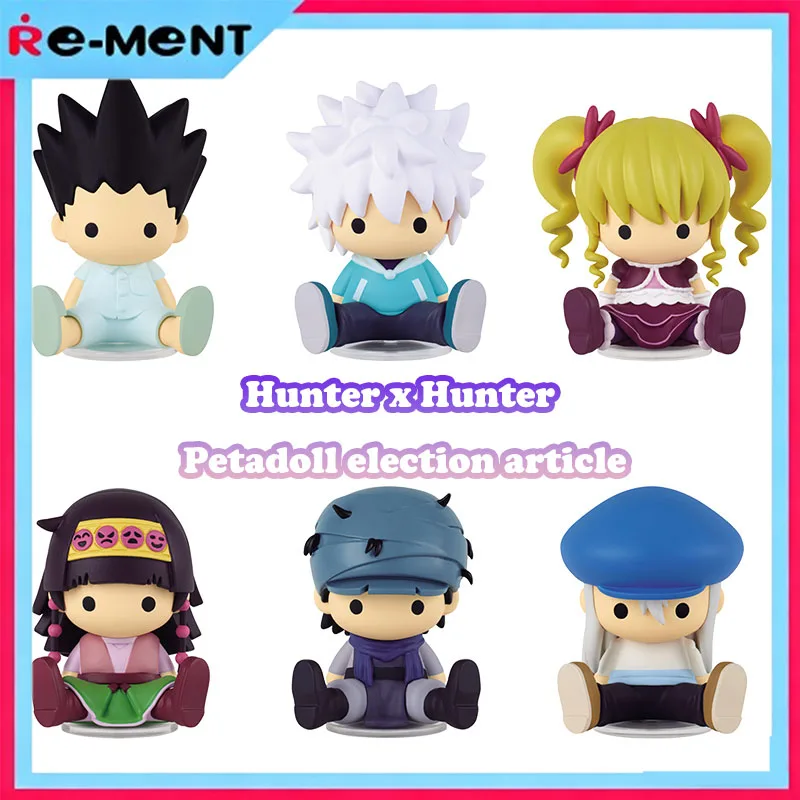 

Rement Genuine Hxh Election Arc Series Миниатюрный набор Слепая коробка Hunter X Hunter Аниме Коллекционная оригинальная модель Настольный декор