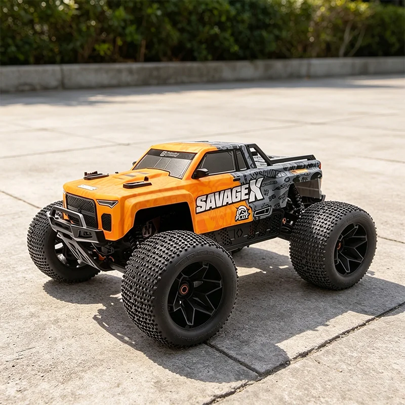 

HPI Savage X Flux V2 GT-6 Big F 1:8 4WD Violent Head Flip Brushless Electric Monster Truck RC Off-Road Vehicle 160101