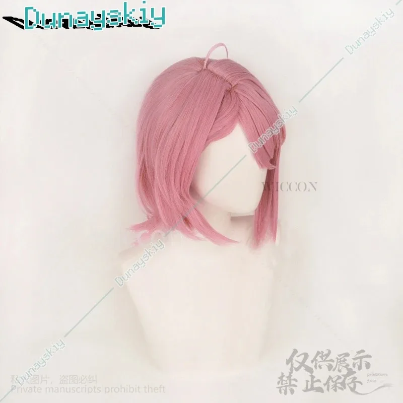 Disfraz de Aira Shiratori de Anime, disfraz de Dandadán, pelucas bonitas rosas, accesorios de máscara 3D para niñas y mujeres, disfraz personalizado de Halloween y Navidad