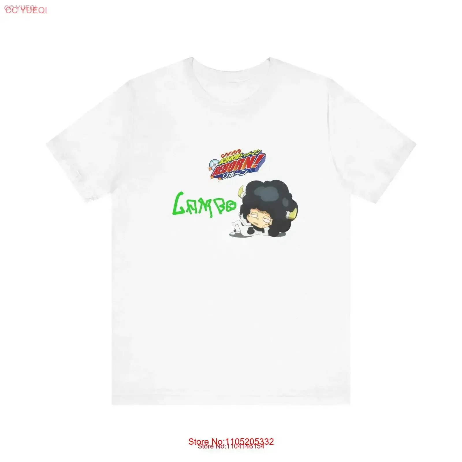 Katekyo Hitman Reborn lambo vongola familia Anime camiseta vintage lavada cómoda transpirable ligeramente ropa de diseñador Unisex