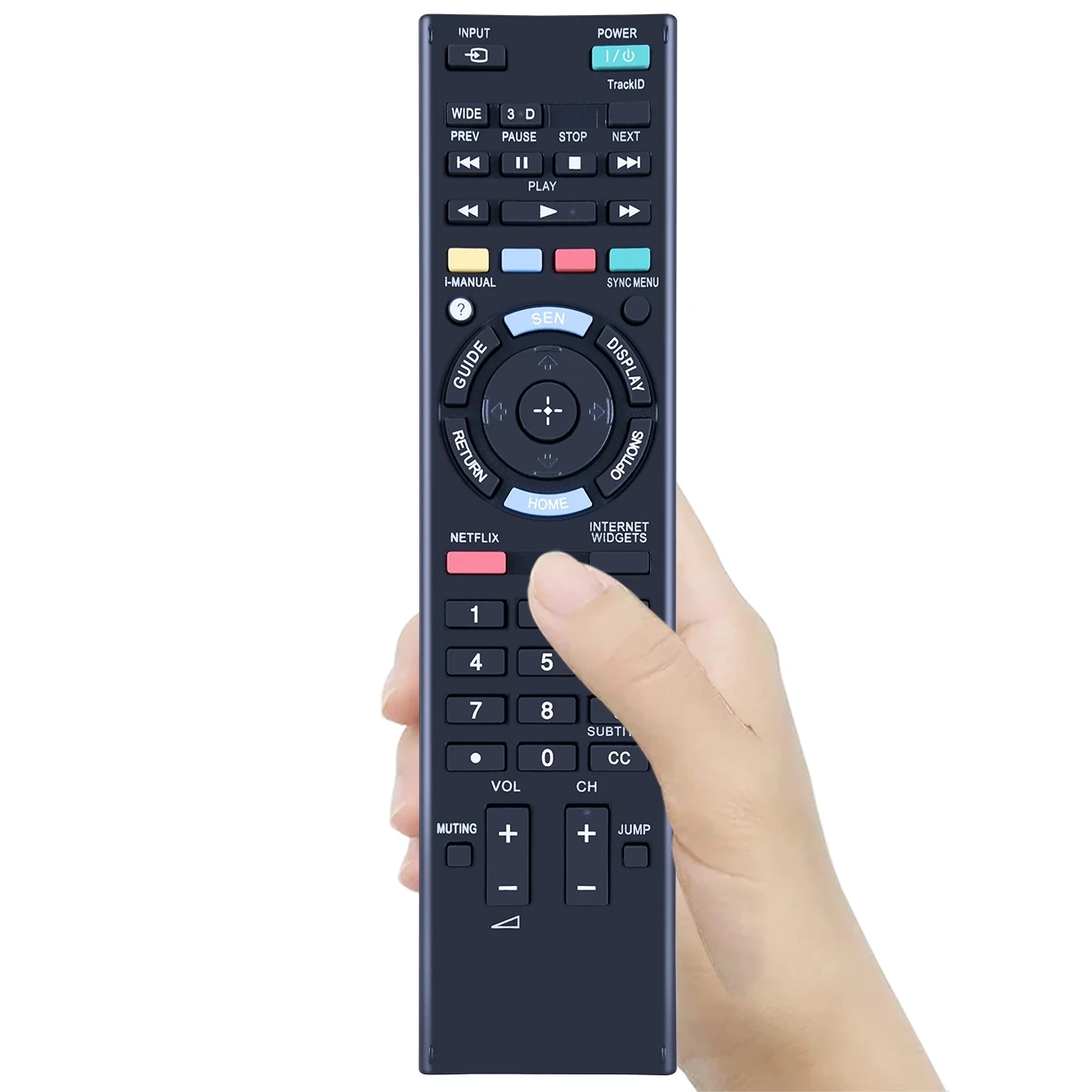 New RM-YD073 Replaced Remote For Sony Bravia TV KDL-46HX750 KDL-40HX750 KDL-32HX750 KDL-46HX751 KDL-46HX850 KDL-55HX750