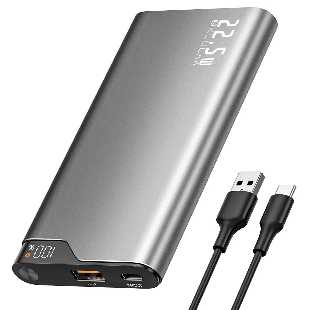 KUULAA Power Bank 10000mAh Przenośna Ładowarka PowerBank 22.5W Szybkie Ładowanie Zewnętrzna Bateria Do iPhone 17 16 14 Xiaomi power bank — zdjęcie produktu 7