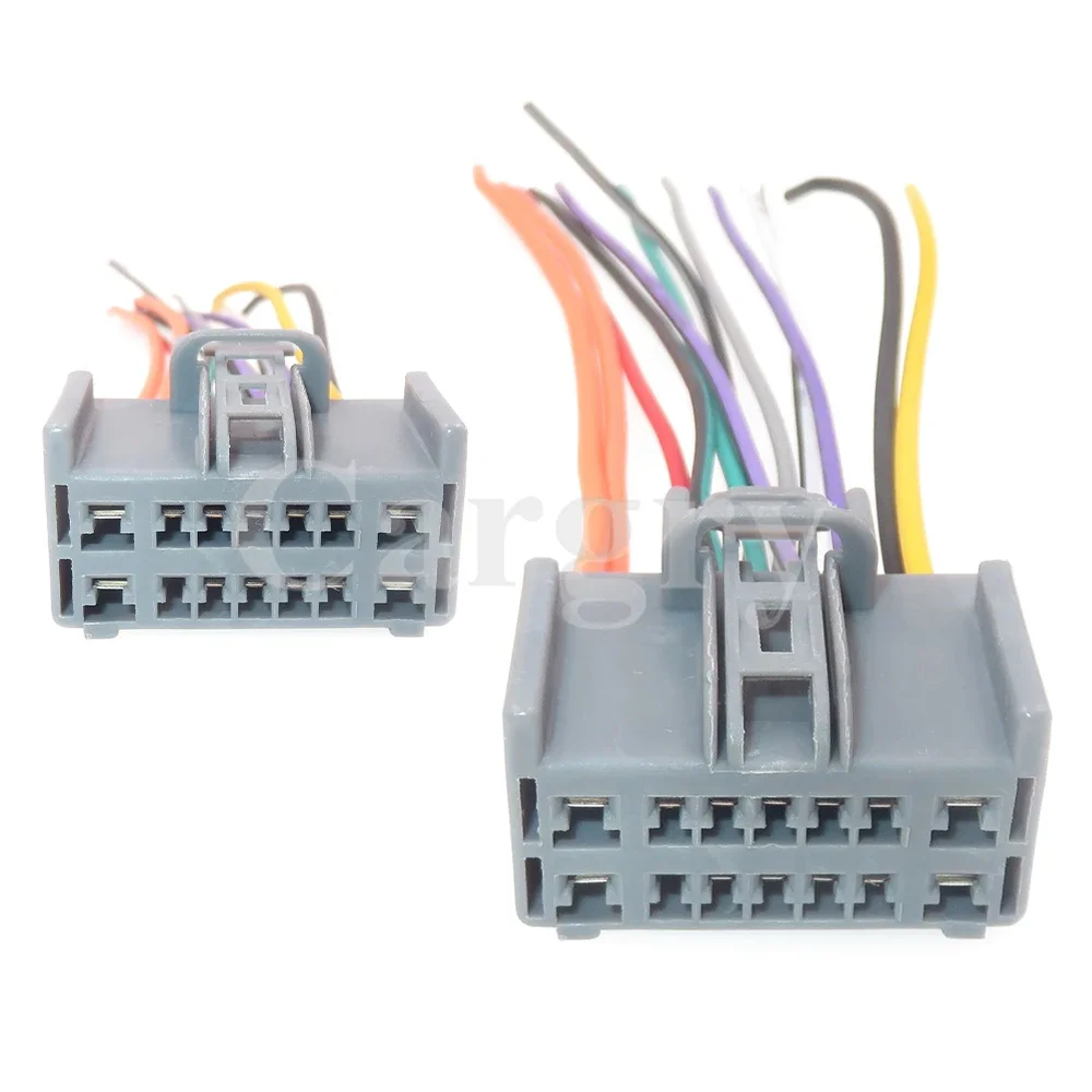 

1 Set 14P AC Assembly Car Audio Cable Harness Adapter Auto Stereo Connector Male CD Plug Universal Power Adapters for Chevrolet