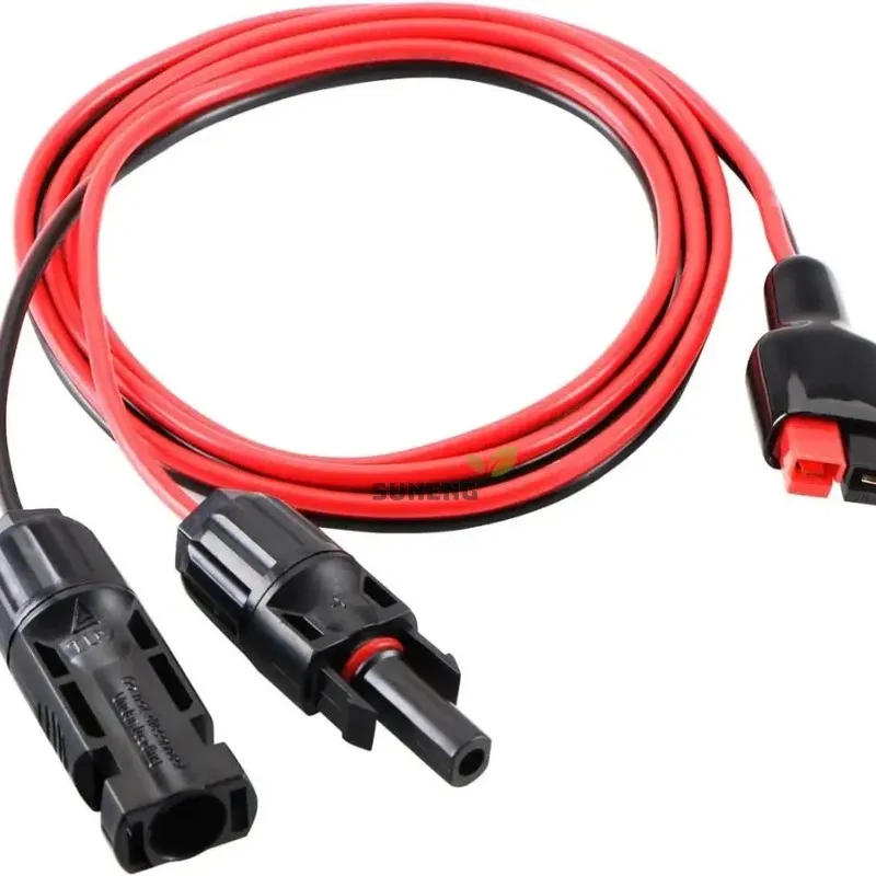 Shipping Free Waterproof 2 Pin DC Power Battery Cable Quick Connect Terminals Extension Cable 50cm 1mLow Voltage Solar Connector