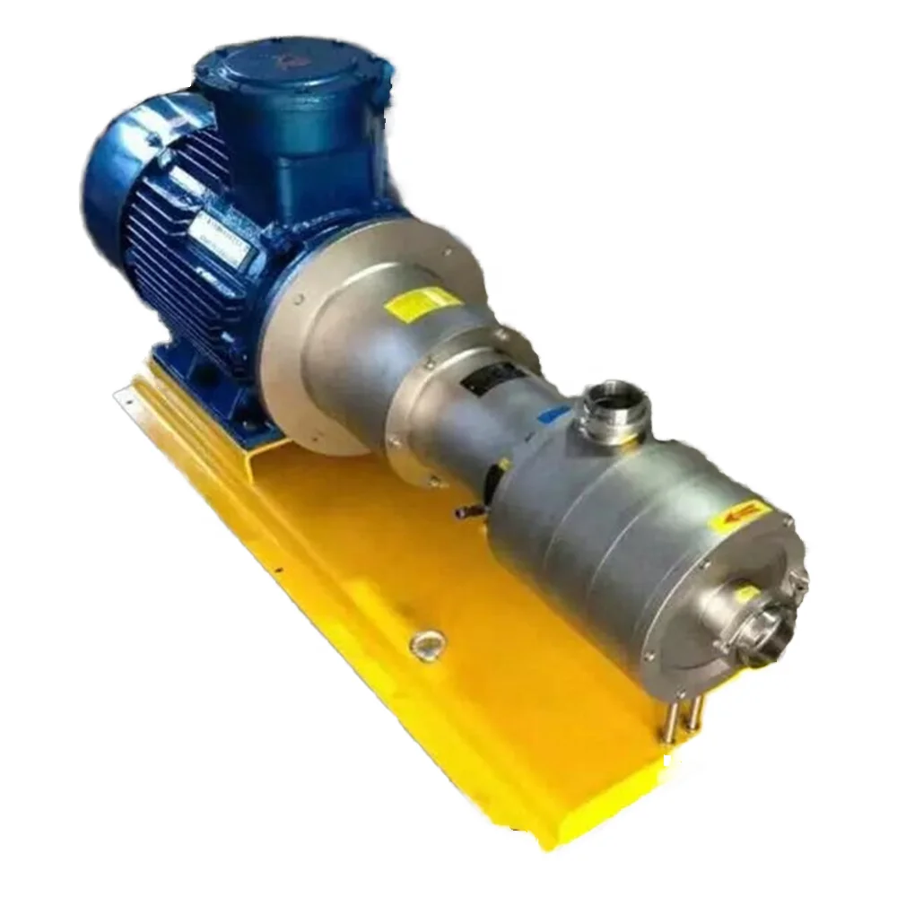 Single-Stage/Two-Stage/Three-Stage High Shear Pipeline Mixer Homogenizer Pump with Milling Capabilities