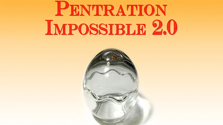 Penetration Impossible 2.0 By Higpon Magic Trick Gimmick And Online Instructions Close Up Street Magie Props Illusions Funny