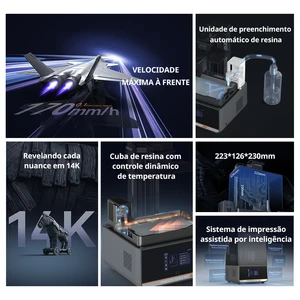 Anycubic Photon Mono M7 Pro 14k Mono Msla Printer 3D 10.1 '' LCD Resin 3D Printer Speed up to 170 mm/h Print Size 223*126*230mm 8 Main Sales Printer 3D Resin - №4