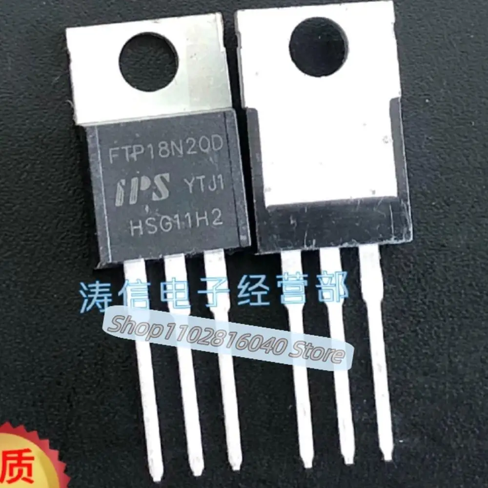 10PCS/Lot FTP18N20D  18N20 TO-220 18A/200V   Best Quality Imported Original Spot