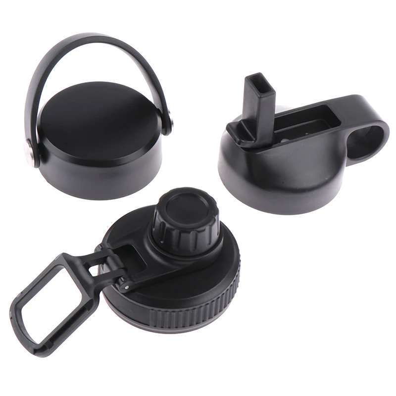 Replace Straw Flip Lid Flex Cap For Hydro Water Bottle Flask Perfect Fit Wide Mouth Bottle