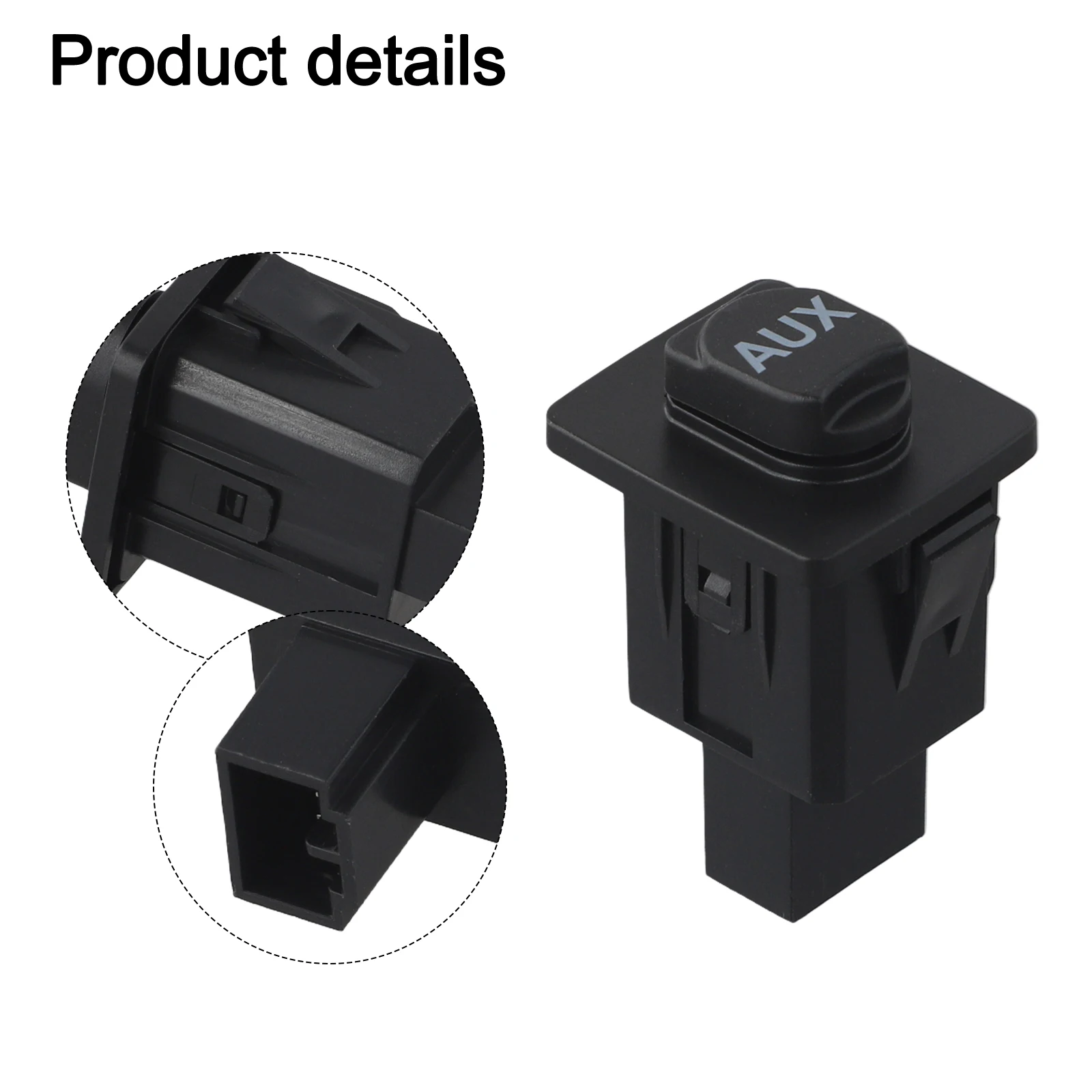 Car for Audio Upgrade Black Car for Audio Interface for Audio Center Console Installation Reliable Audio Connectivity Direct
