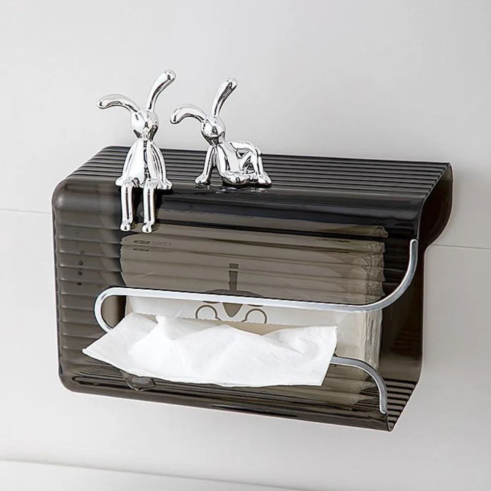 الكرتون الأرنب الحلي الزخرفية لطيف صديقة للبيئة البلاستيك أرنب 3D زخرفة طويلة الأذن أرنب الكهربائي