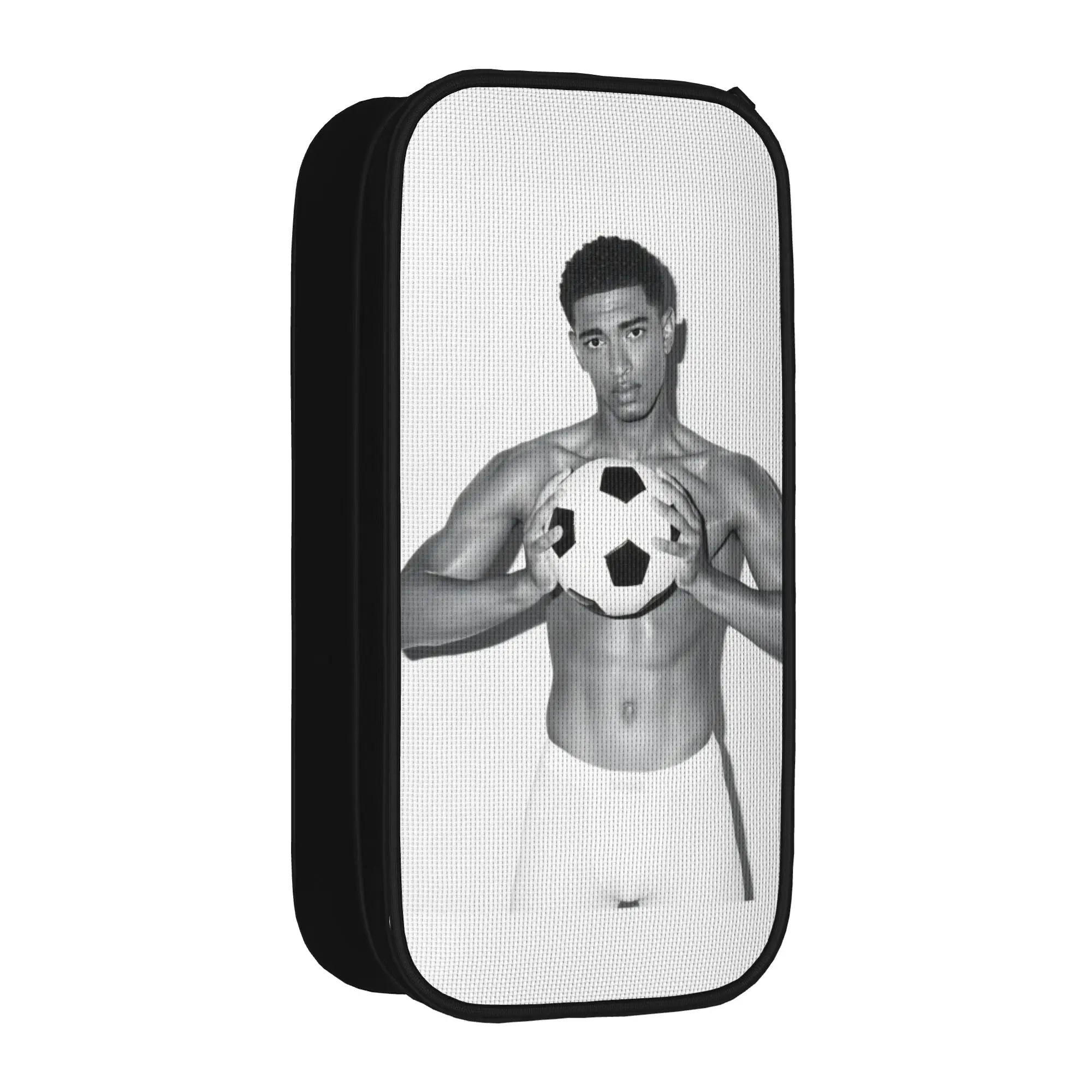 J-Jude B-Bellinghams  Merch Pencil Case Large-capacity Office Accessories Football  Pencil Bag Amazing Gift