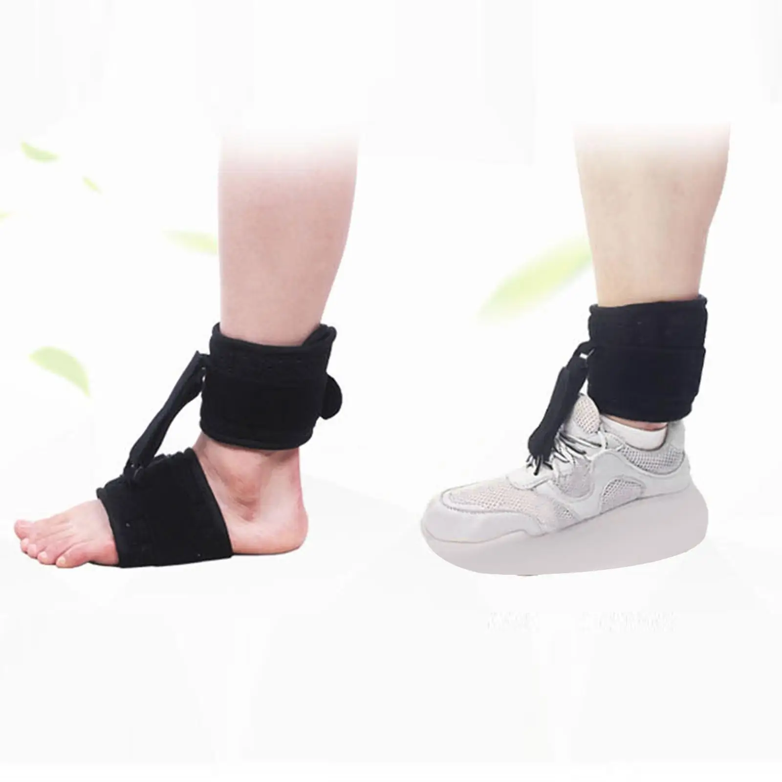 Night Splint for Plantar Fascitis ,Comfortable Detachable Adjustable Dorsiflexion Strap - One Size Fits Most ,Effective Relief