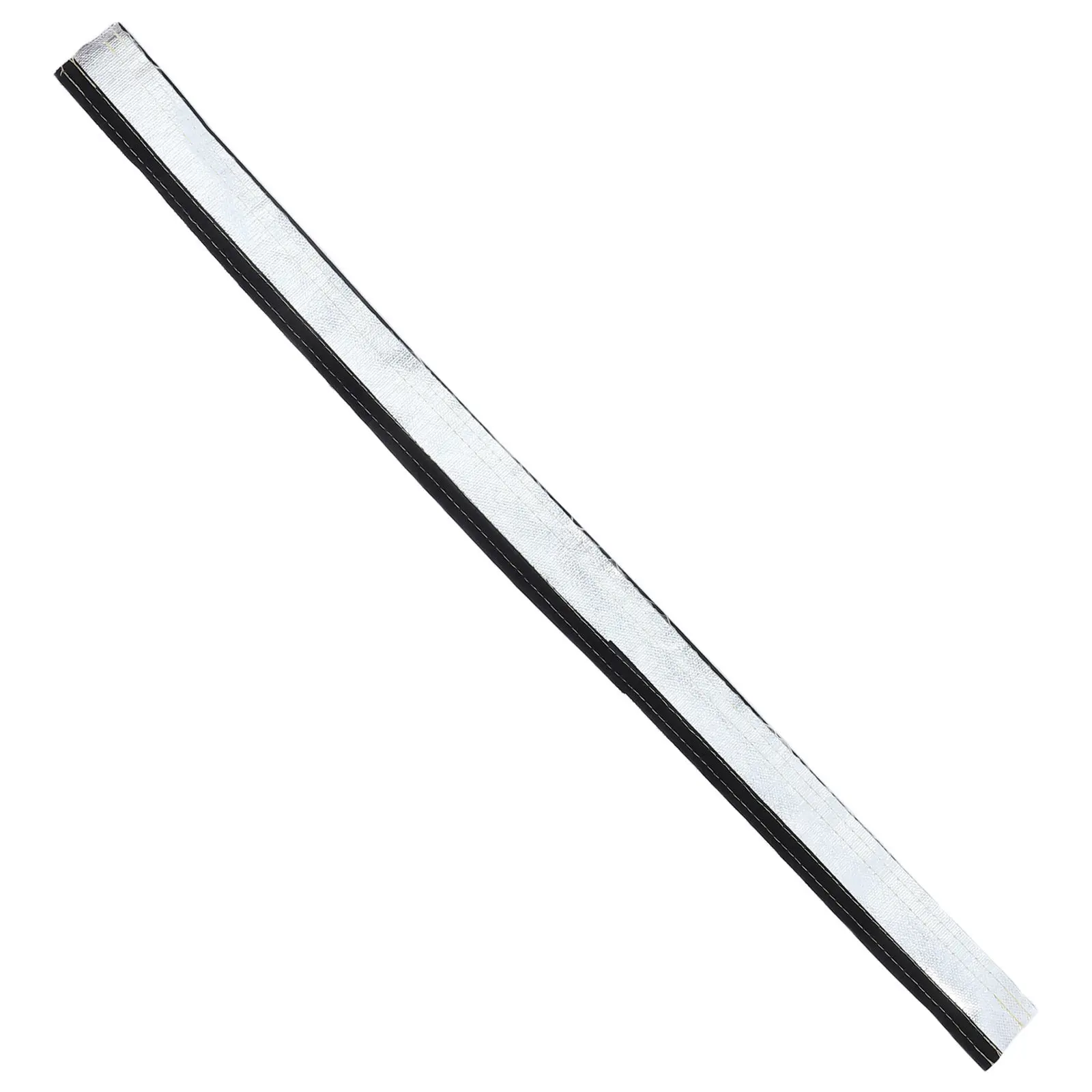 Hook Loop Fire Resistant Sleeve 10Mm Aluminum Foil Fiberglass Heat Protection Barrier Cable Insulation High Temperature Metal