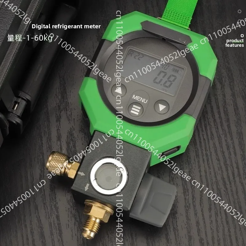 Wipcool MDG-1 Electronic Fluoride Gauge Digital Display Manifold Tester Refrigerant Vacuum Pressure Gauge Air Conditioning Leak