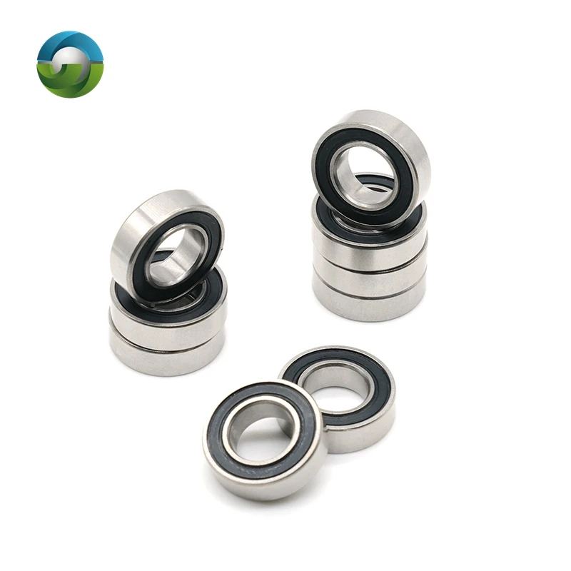 

698 2RS Bearings Black Sealed 8x19x6 mm ABEC-7 698rs Shaft Ball Bearing Parts For Hobby RC Car Truck ,Pick of 6 Pcs