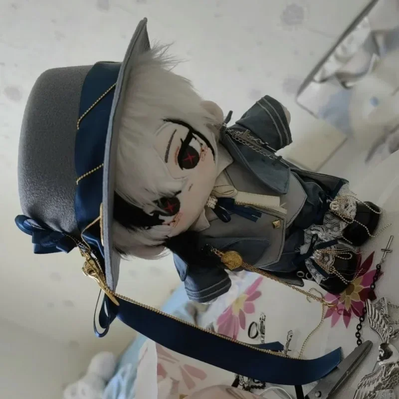 20cm アニメゲーム 原神 カワイイ コスプレ ぬいぐるみ ボディ スケルトン入り アルレッキーノ ソフトぬいぐるみ モデル おもちゃ フィギュア ファン ギフト