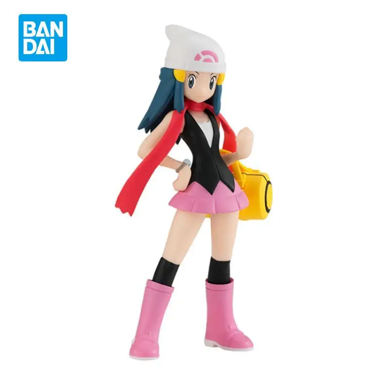 Bandai Pokemon Scale World 1/20 Series Sinnoh Set Dawn Piplup Turtwig Figures Collection Model Action Anime Figure Toys for Kids