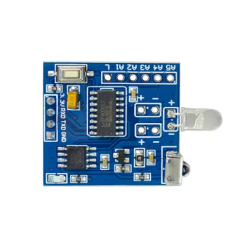 1PCS Infrared Decoder Module Encoding Board UART Remote Controller 6-10m Distance Copyer Support Air Conditioning TV MP3 Player