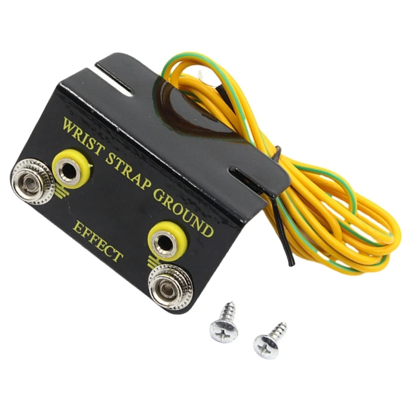 

Anti Static L Shaped Grounding Outlet For Electronics Assembly Conductive Stable