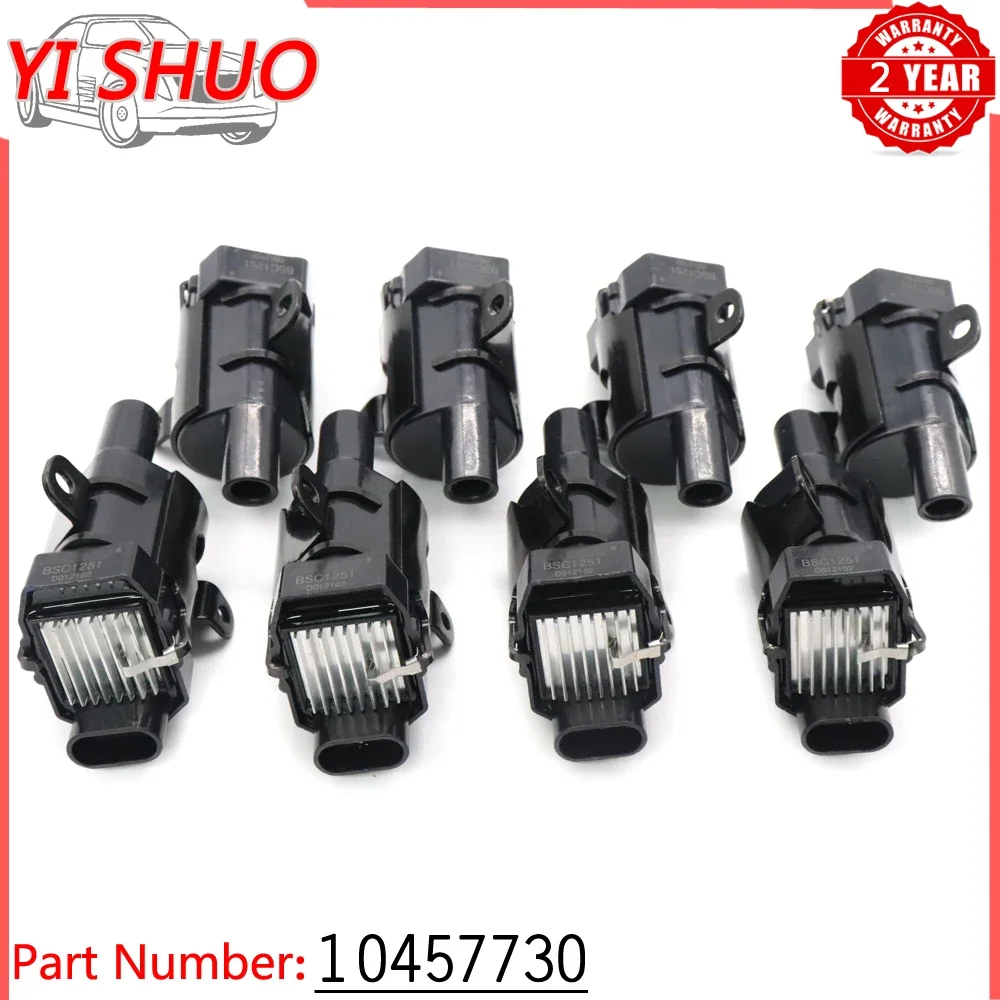 Car Round Ignition Coil 10457730 For Chevrolet Silverado 1500 Classic 2500 3500 Sonora SSR GMC Savana Sierra Isuzu NPR NPR-HD