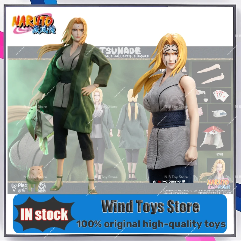 

In Stock Original Rocket Toys ROC-009 1/6 Scale Naruto Tsunade Anime Action Figure Collection Model Toys Gift