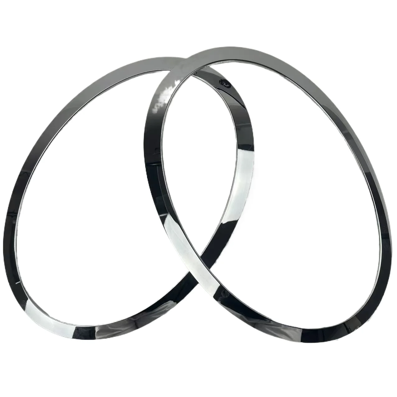 2 pcs 51137300631 51137300632 MINI COOPER Left & Right Headlight Trim Chrome Surround Ring 2014-2021 F55 F56 F57