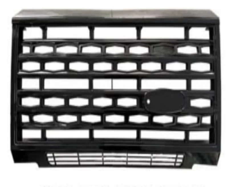 

High Quality Auto Parts Car Front Grille Gloss Black for Land Rover Defender 90 110 130 Exterior Accessories Body Spare Parts