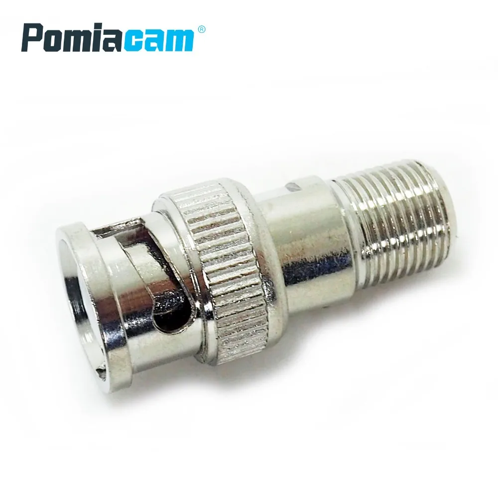 conector coaxial de rf para camera cctv adaptador de entrada femea tipo f com encaixe 01