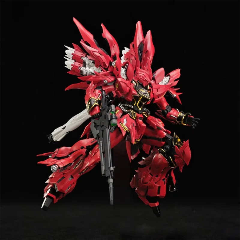 コメットテクノロジー シナンジュ MG 1/100 MSN-06S 赤い彗星組立