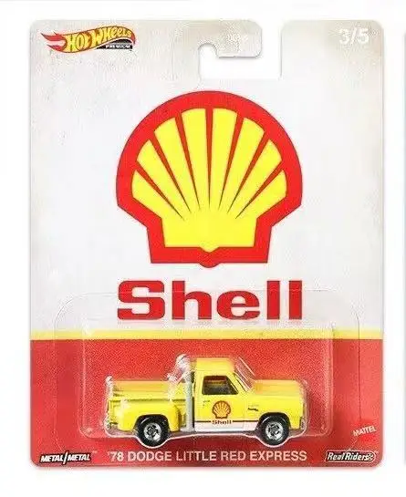 HOT WHEELS 1:64  silverado gulf dodge studebaker haulin shell limited Collection of die cast alloy trolley model ornaments