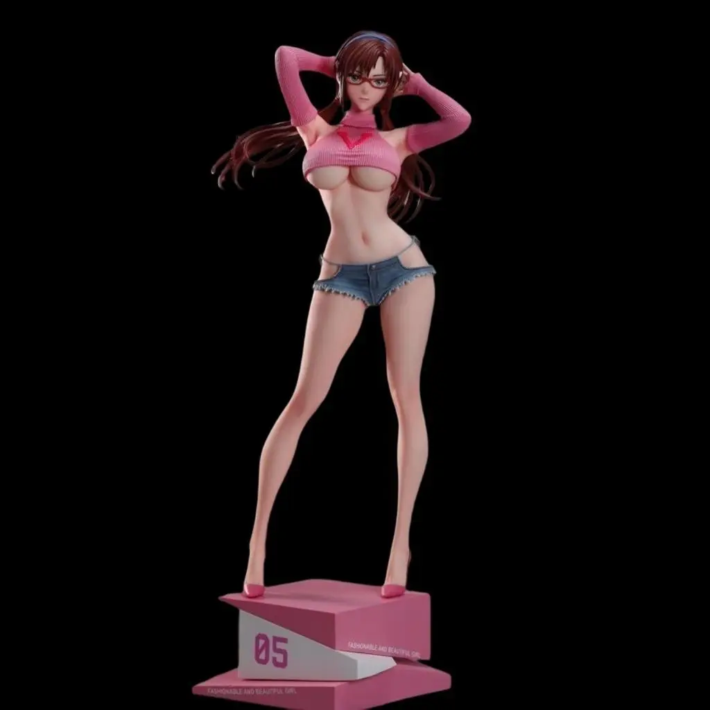Figura de Anime Evangelion, Estatua Gk, Modelo Mari Makinami, Chica Bonita, Novia de Verano, Adorno de Escritorio, Regalo para Adultos