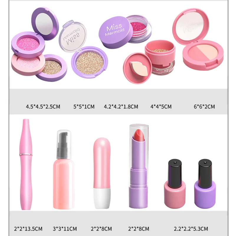 مجموعة ألعاب محاكاة مستحضرات التجميل للأطفال، ألعاب مكياج تظاهرية للفتيات، محاكاة منزلية، ألعاب تعليمية للبنات، لعبة ممتعة #6