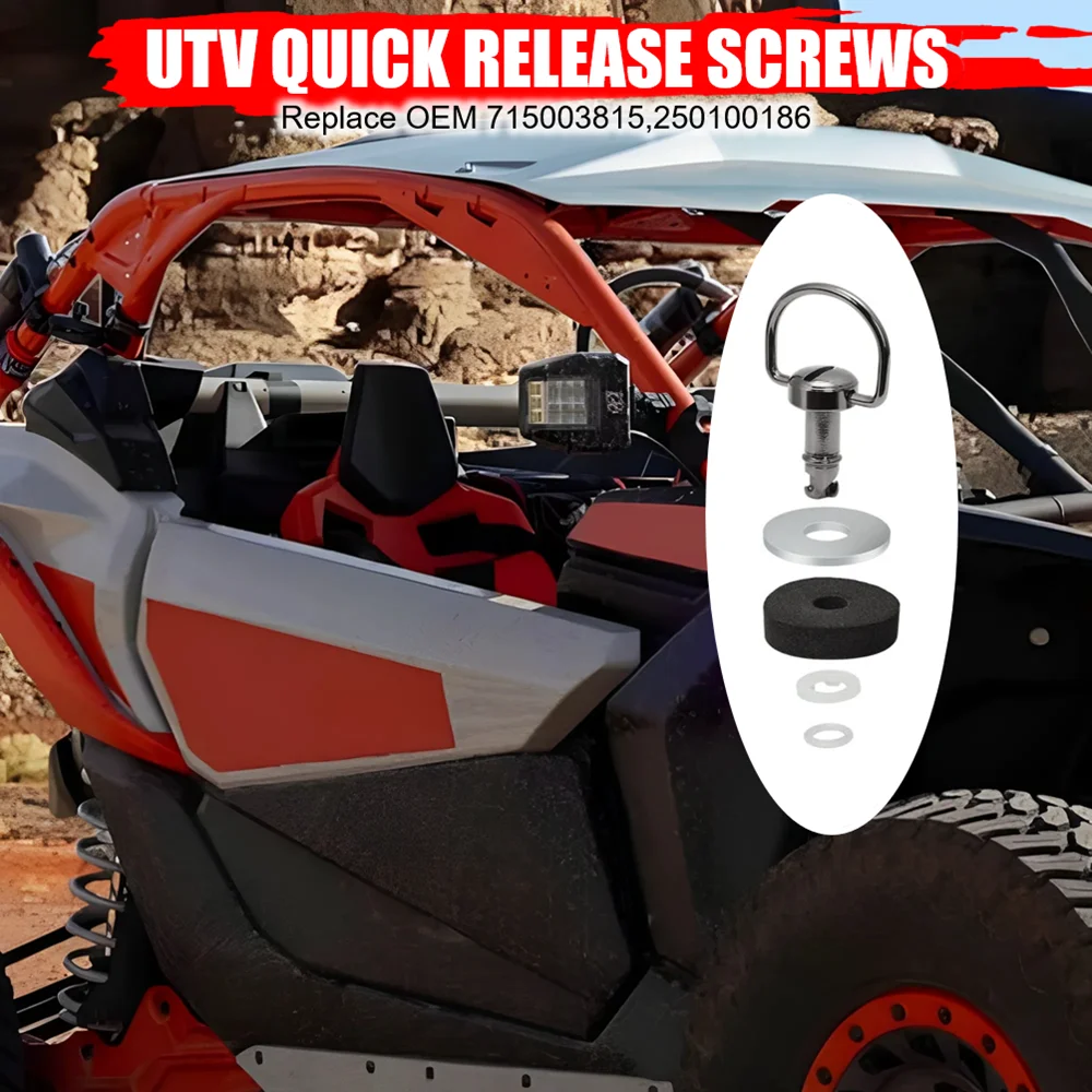 

UTV X3 Roof Quick Release Bolts Fastener Kit 2017 2018-2022 2019 2020 For Can-Am X3 Maverick X3 715003815 Quarter Turn Dutz Bolt