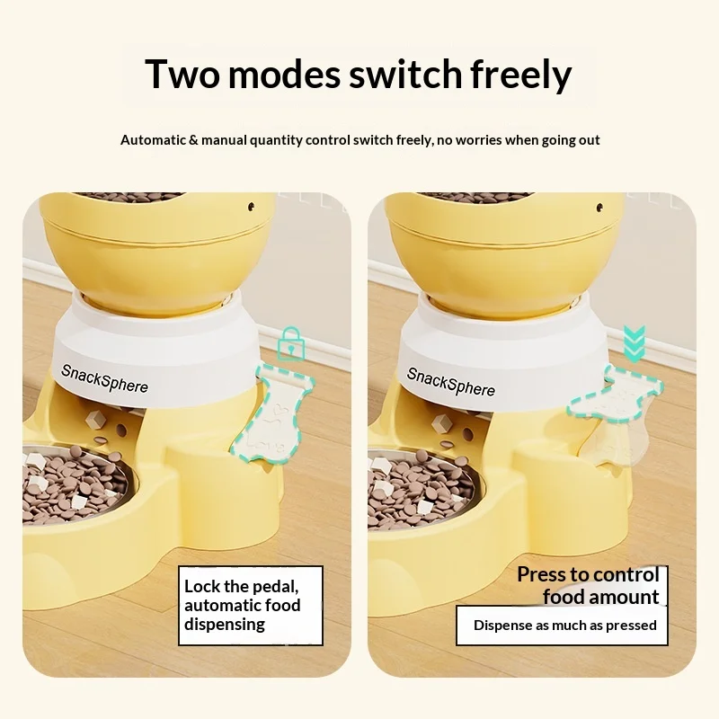 Comedero automático de alimentación lenta para perros y gatos - imagen 3